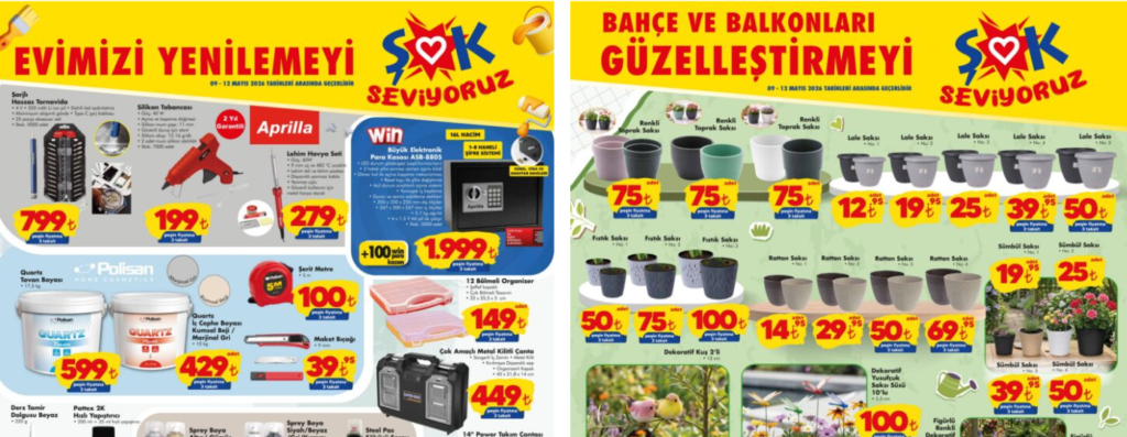 Şok 9 Mayıs 2026 Aktüel Kataloğu