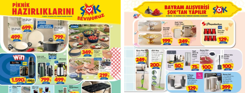 Şok 20 Mayıs 2026 Aktüel Kataloğu