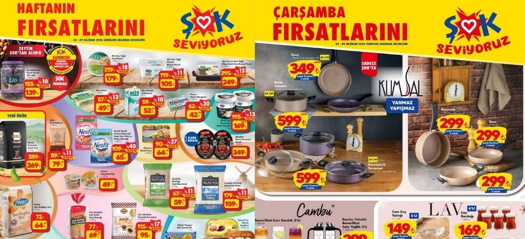 Şok 3 Haziran 2026 Aktüel Kataloğu