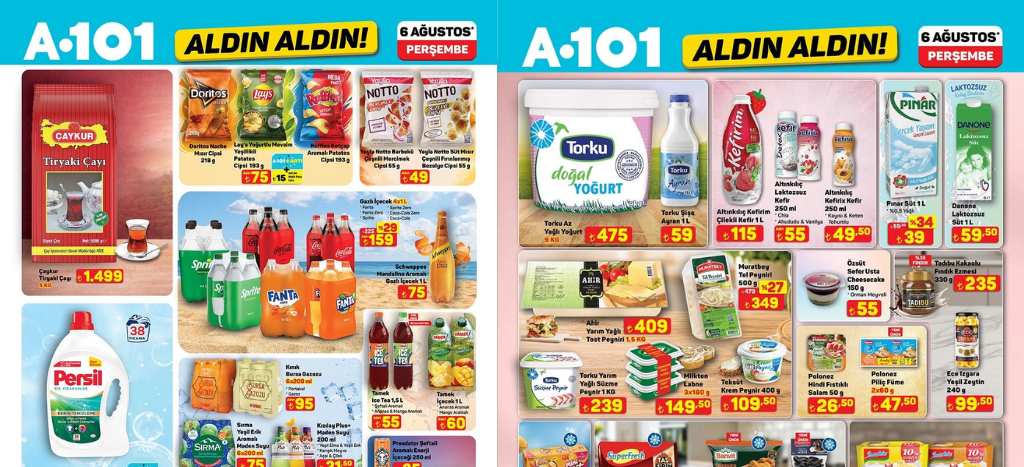 A101 6 Ağustos 2026 Aktüel Kataloğu