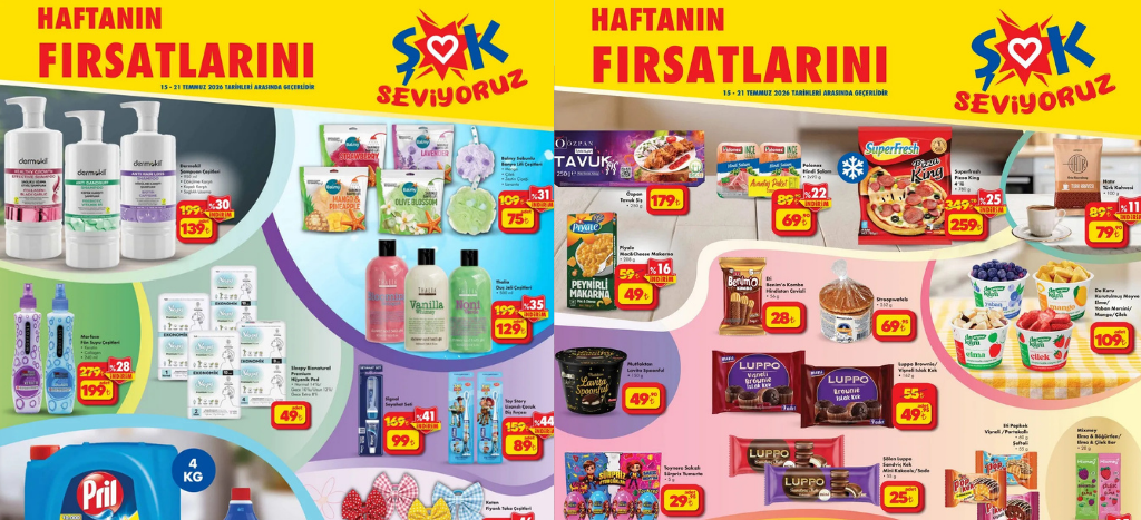 Şok 15 Temmuz 2026 Aktüel Kataloğu