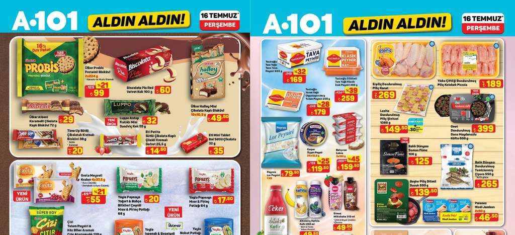 A101 16 Temmuz 2026 Aktüel Kataloğu
