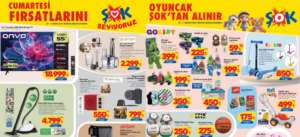 Şok 8 Ağustos 2026 Aktüel Kataloğu