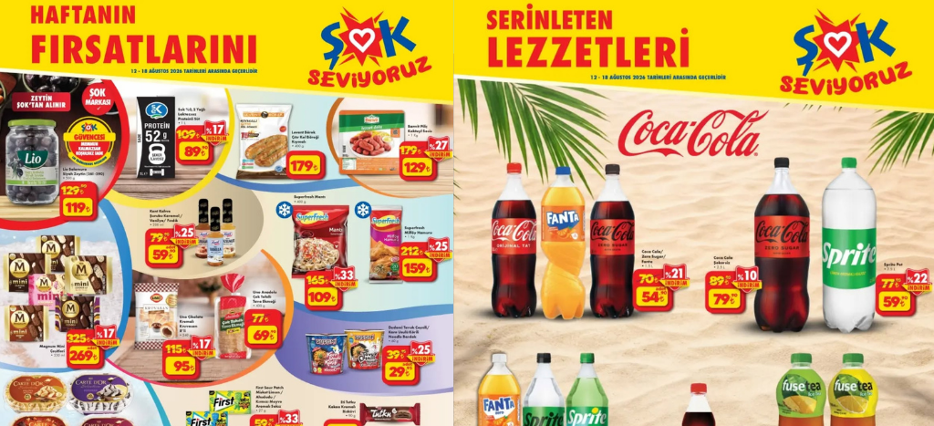 Şok 12 Ağustos 2026 Aktüel Kataloğu