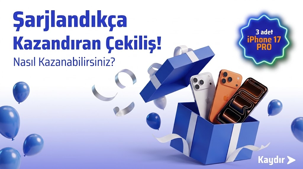 Eşarj iPhone 17 Pro Çekilişi 2026