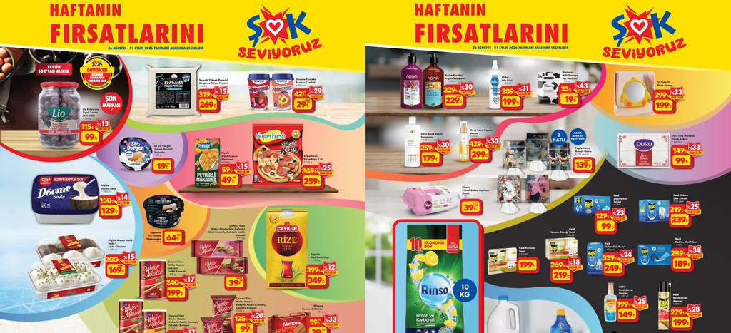 ŞOK 26 Ağustos 2026 Aktüel Kataloğu