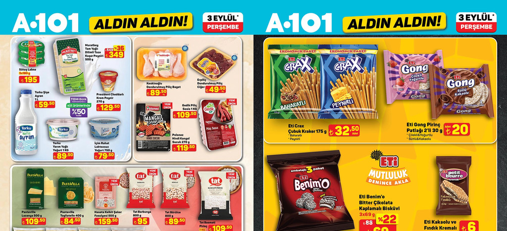 A101 3 Eylül 2026 Aktüel Kataloğu