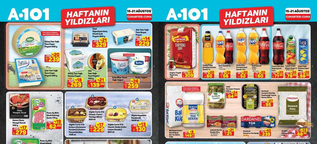 A101 15 Ağustos 2026 Aktüel Kataloğu