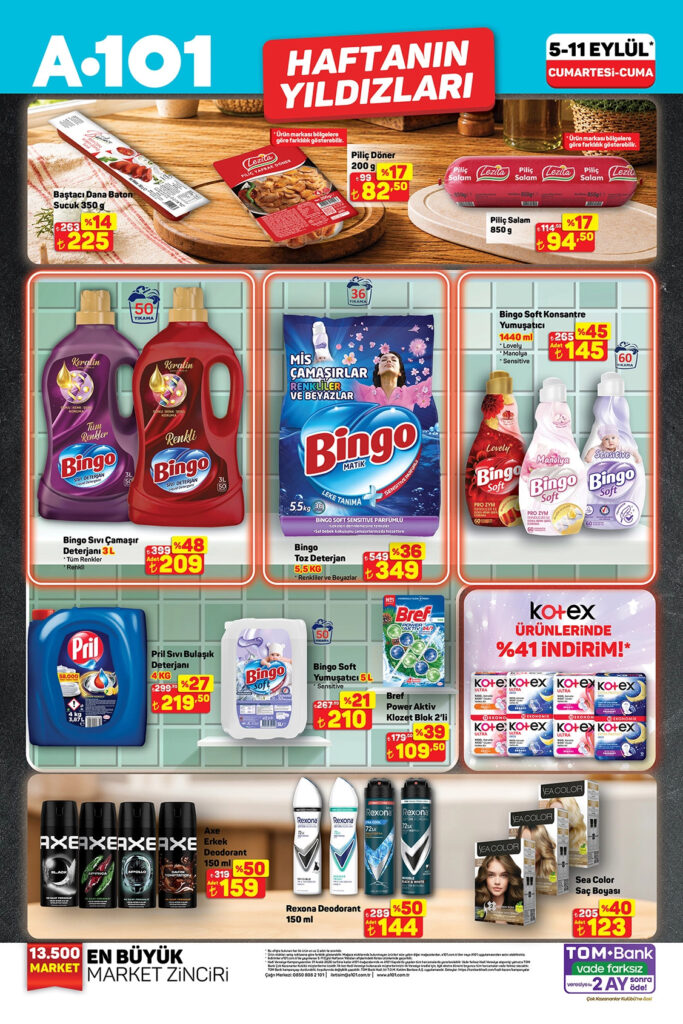 A101 5 Eylül 2026 Aktüel Kataloğu 4. sayfa
