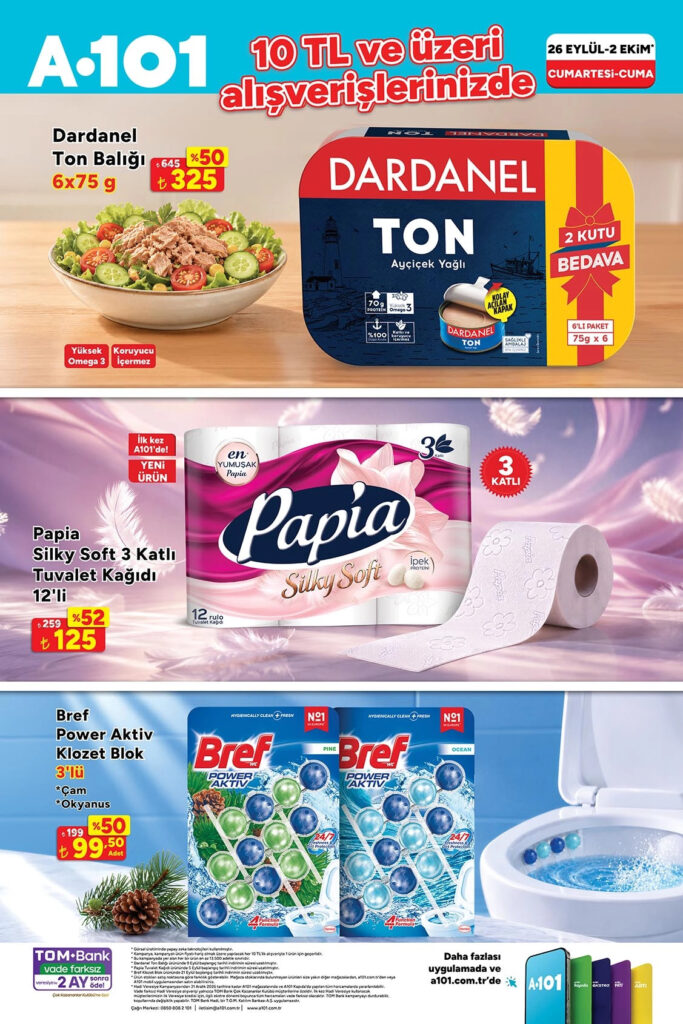 A101 26 Eylül 2026 Aktüel Kataloğu 5. sayfa