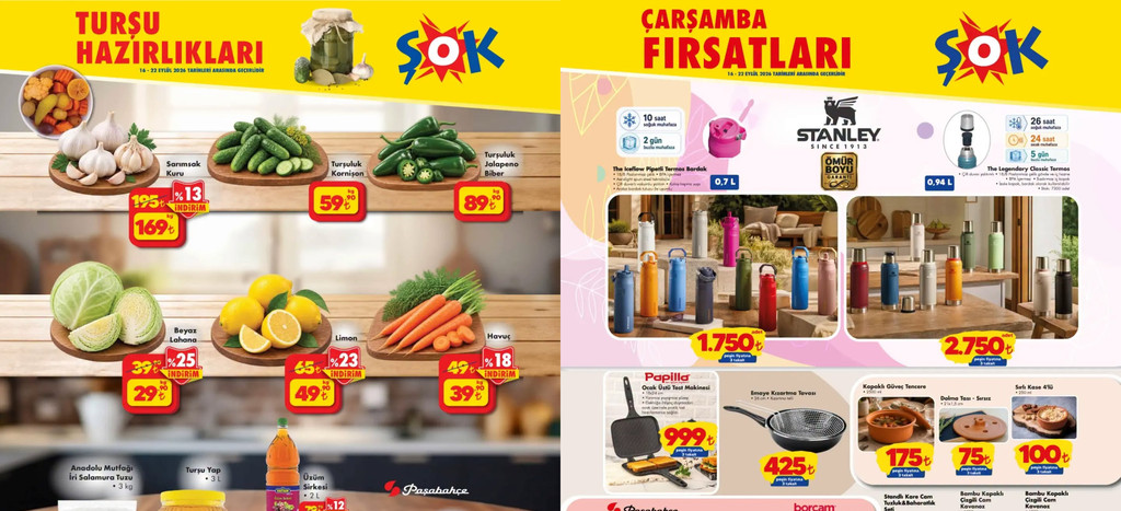 ŞOK 16 Eylül 2026 Aktüel Kataloğu