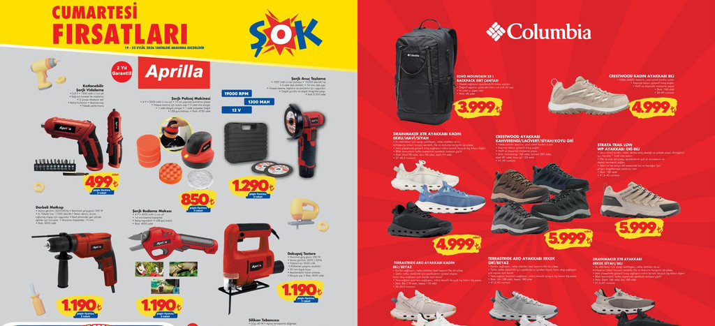 ŞOK 19 Eylül 2026 Aktüel Kataloğu