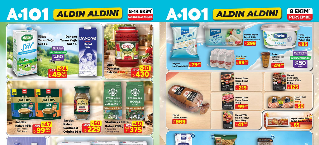 A101 8 Ekim 2026 Aktüel Kataloğu